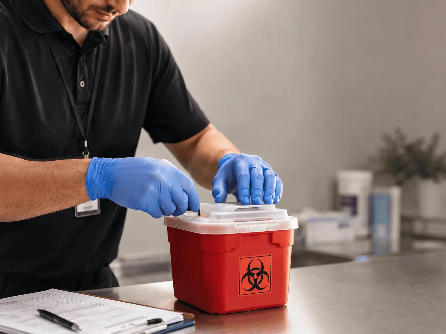 Why choose Sharps Waste Disposal in Mouthcard, KY